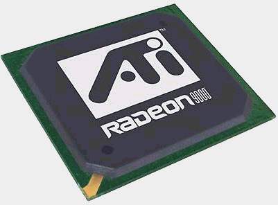 ATI Radeon 9000 chip